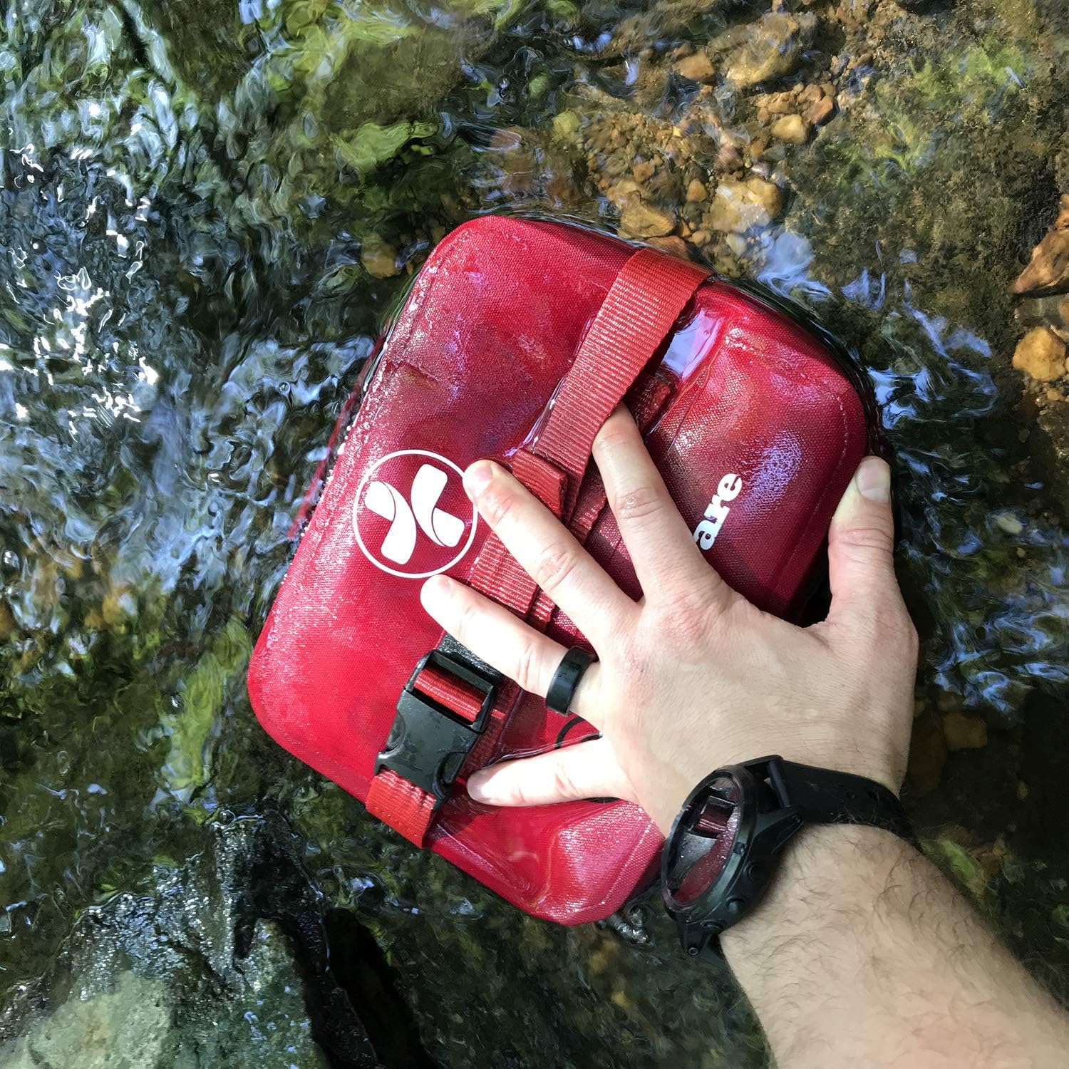 Surviveware Waterproof First Aid Kit for Kayak, Boating, Backpacking, Snow and Watersports: Health & Personal Care