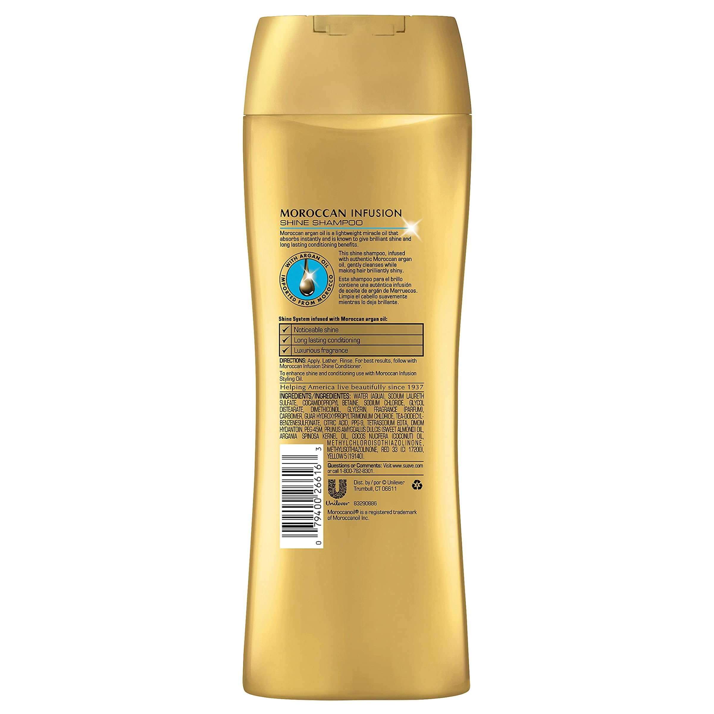 Suave Suave Professionals Moroccan Infusion Shine, 12.6 oz