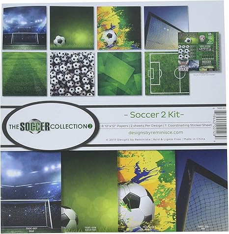 Amazon Co Jp Reminisce サッカーコレクション2 スクラップブックキット ホーム キッチン Amazon Co Jp Reminisce サッカーコレクション2 スクラップブックキット ホーム キッチン