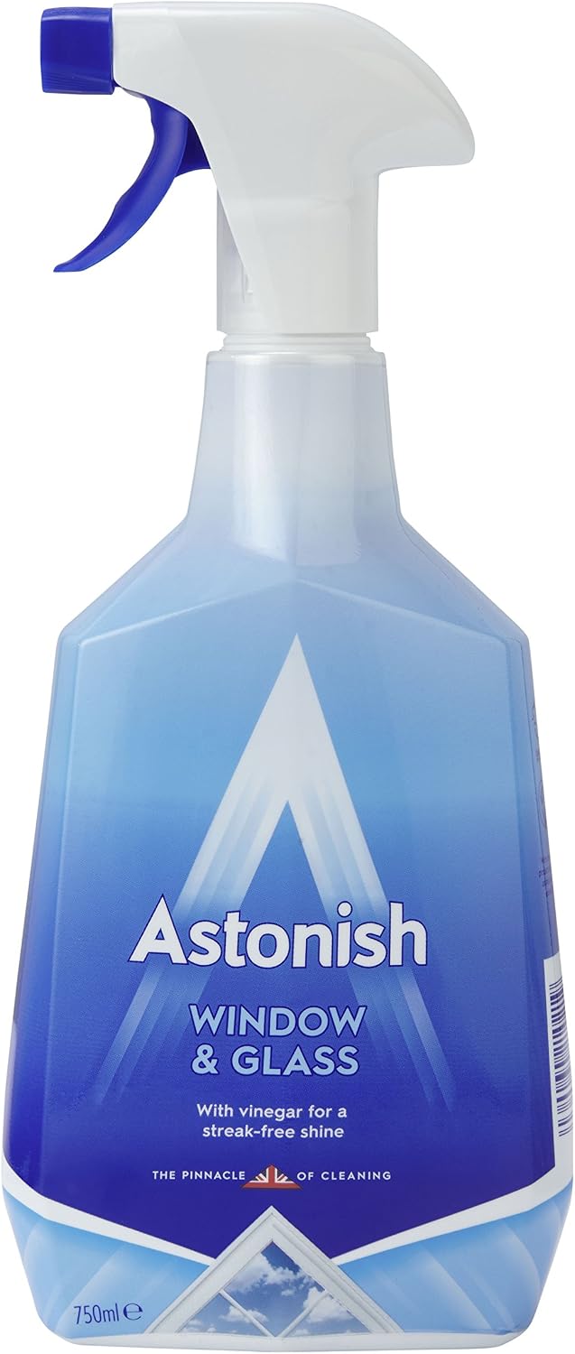 Astonish Window and Glass Cleaner Spray 750 ml (Pack of 6)