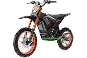PILLCASE Electric Dirt Bike for Teens Adults, Peak 2500W Electric Motorcycle with 48V/21AH Removable Battery, 35MPH & 34Miles Range, 14"/12" Fat Tire, Dual Braking & Suspension, UL Certificate