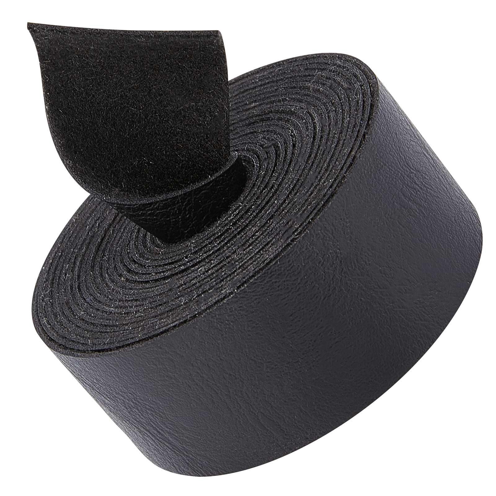 GORGECRAFT 79" x 1" Matte Black Faux Grain Buffalo Leather Strips 1.2mm Thick Flat Leather Strap Single Sided Leather Roll Synthetic Leather Cord for Jewelry Bracelets Necklace Hatbands Pet Collars