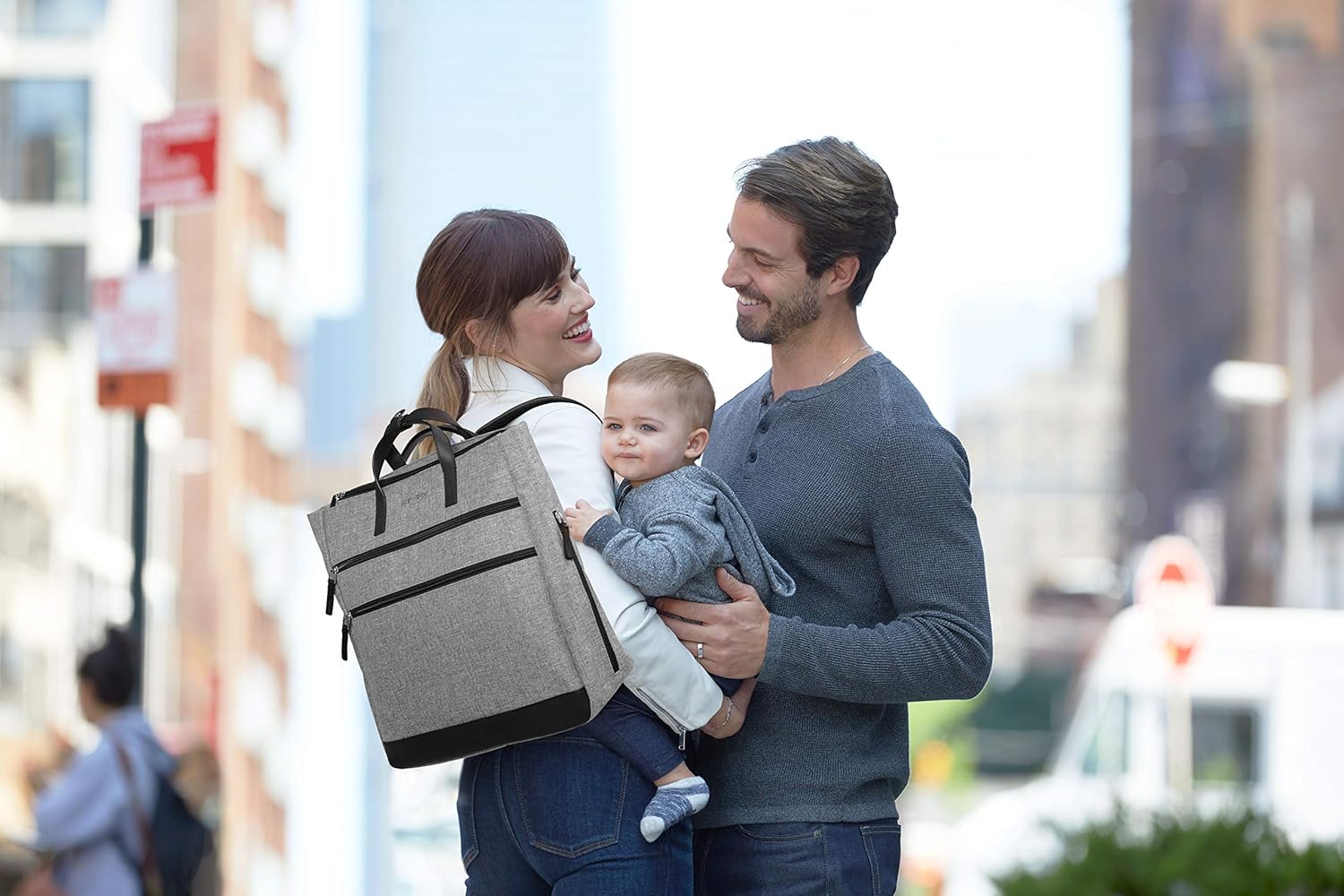 skip hop trio convertible diaper backpack