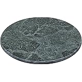 Creative Home Natural Green Marble Stone 12" Round Cheese Board Cake Dessert Serving Platter
