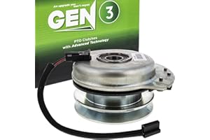 8TEN Gen 3 Electric PTO Clutch for John Deere STX46 Black Deck Honda Warner 5217-36 AM121972 5217-20
