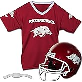 Franklin Sports NCAA Kids College Football Helmet + Jersey Sets - NCAA Team Youth Football Helmet + Uniform Costume Set
