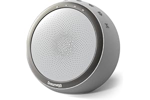 Dreamegg White Noise Machine for Adults - 10W Powerful Sound Machine with 29 Soothing Sounds, Noise Masking for Snoring, Traffic & Office Privacy, Ideal for Home, Travel & Deep Sleep