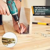 Hinrichs 417pc Wall Screw & Plug Set Storage Case - 4 Plug Sizes, 9 Screw Sizes view 4