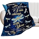 Dragonfly Blanket Soft Cozy Dragonfly Throw Blanket Gifts for Women Girls Super Plush Warm Starry Stuff Lightweight Fleece Flannel Gift Blankets for Kids Adults 50"X40"