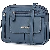 MultiSac Zippy Triple Compartment Crossbody Bag