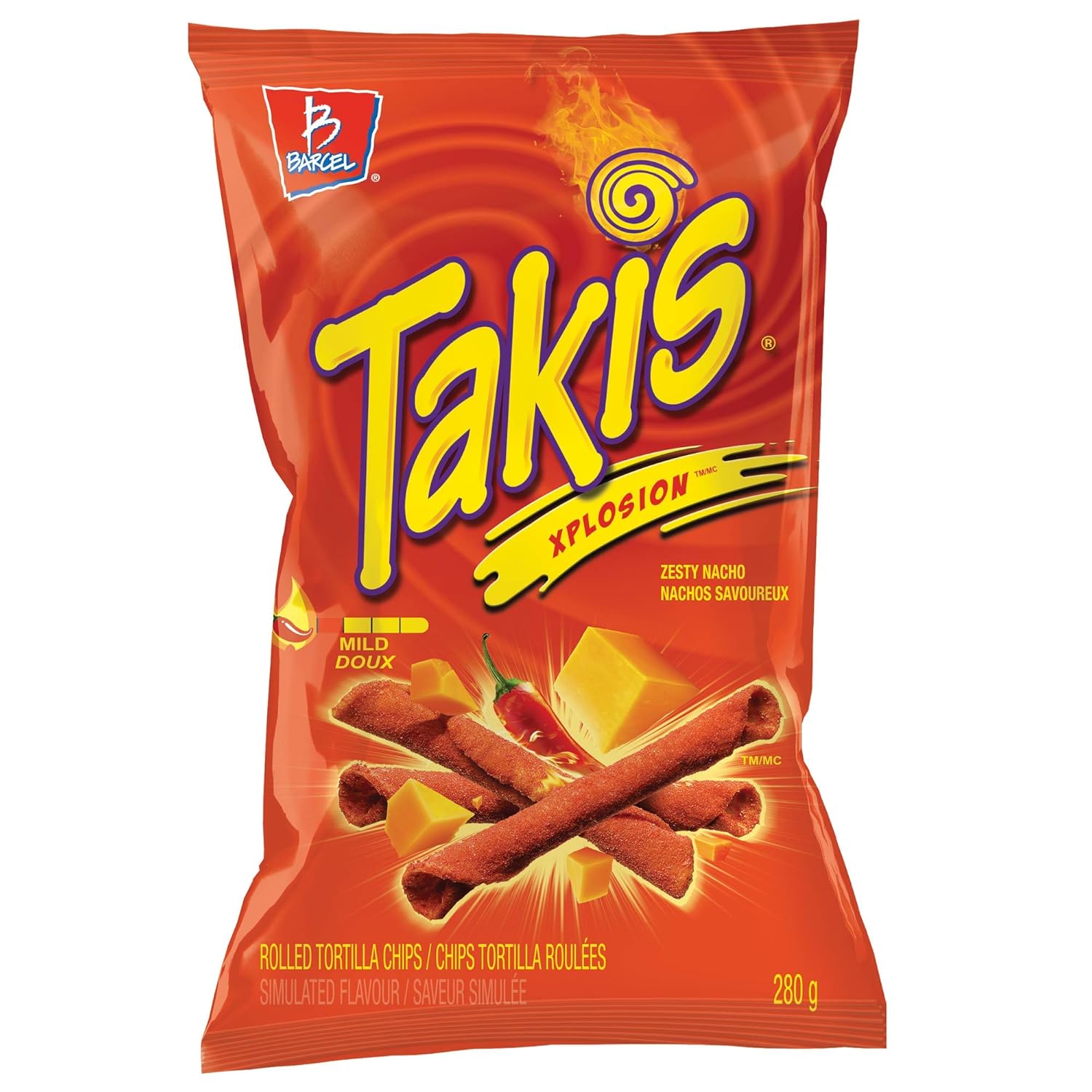 TAKIS Xplosion Tortilla Chip Snacks 