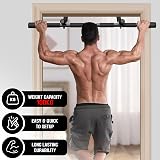 FK Sports Pull Up Bar Doorway & Chin Up Bar - No Drilling - Upper Body view 2