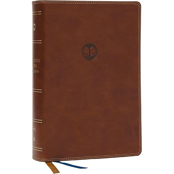 RSV2CE, Thinline Large Print Catholic Bible, Brown Leathersoft