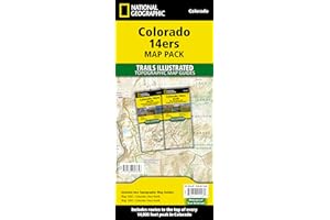 Colorado 14ers [Map Pack Bundle] (National Geographic Trails Illustrated Map)