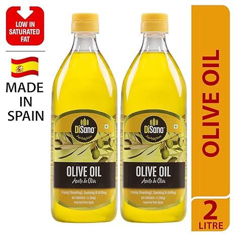 Disano Pure Olive Oil, 1L (Pack of 2)