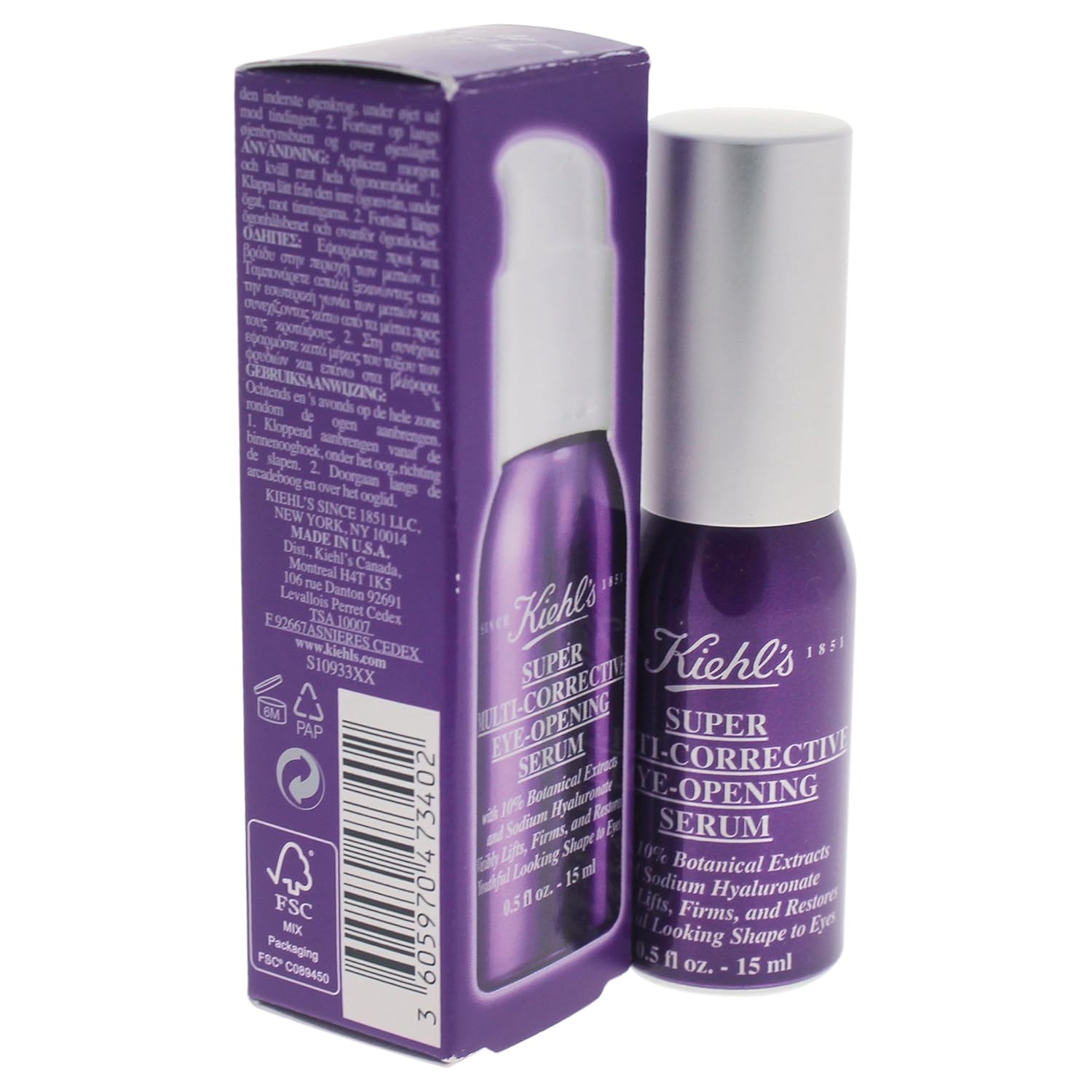 Kiehl's Super MultiCorrective Eye Opening Serum, 0.5 Ounce