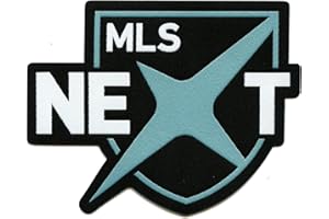 PATCH COLLECTION Uni-Sport Next Youth League Soccer-Themed Patch, 3.6'' Wide x 2.9'' Tall, Iron-on
