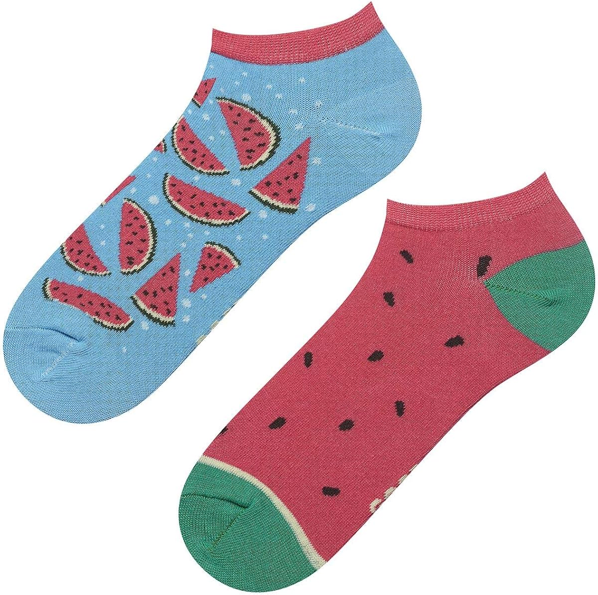 soxo Ladies Ankle Socks Trainer Socks Women Cotton Funny Gift Fun Multipack Cosy 2.5-6.5 Food 5 works - Image 4