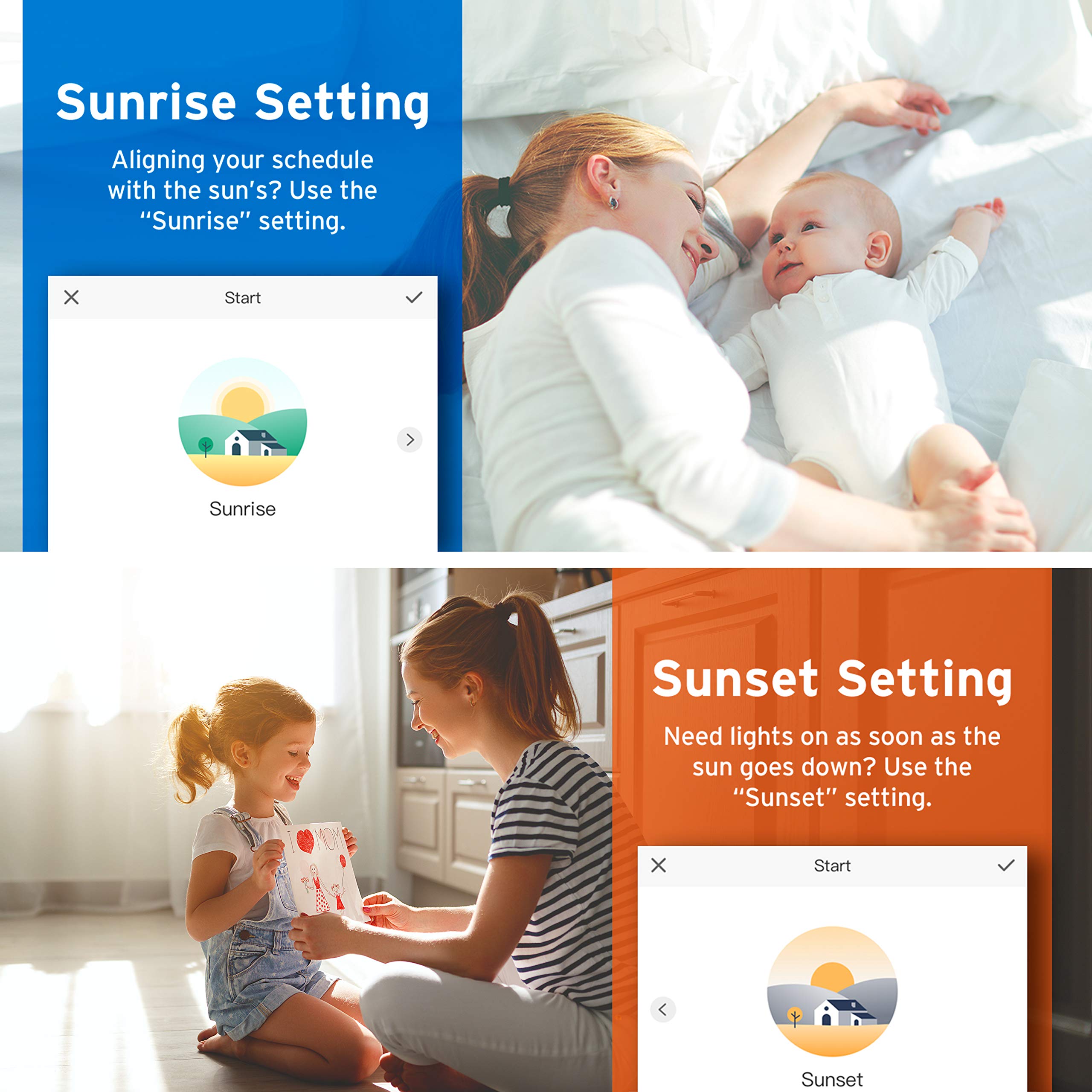 Smart Light Switch by Etekcity, WiFi Inwall Switch with Timer, Works