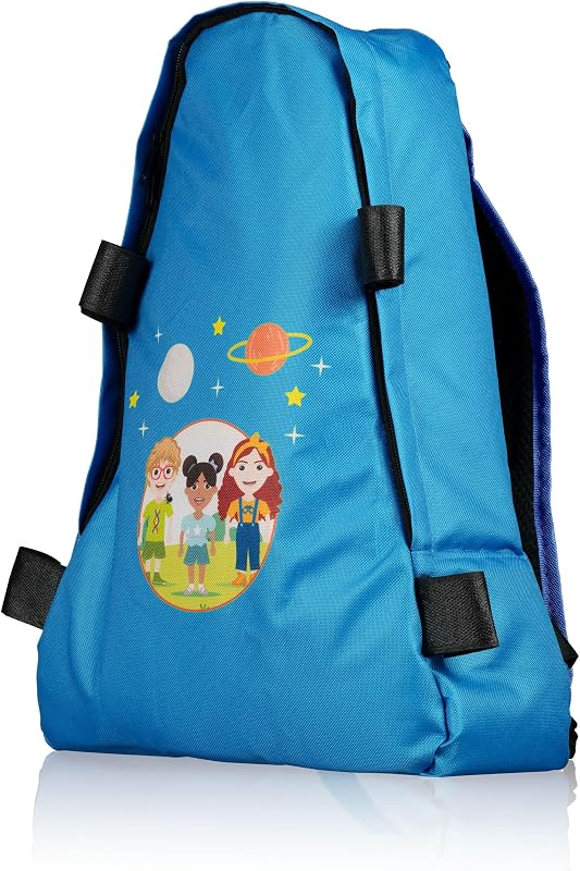 Bresser junior 70/400 - telescópio para crianças a partir de 8 anos, iniciantes em astronomia, telescópio com mochila, acessórios e suporte para smartphone, céu noturno azul