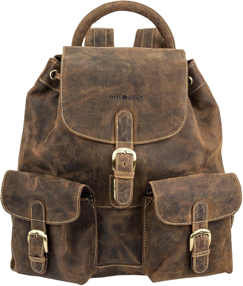Picard 0029700 Sac à Dos Vintage En Cuir Greenburry 26x12x33cm