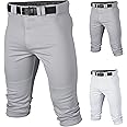 Easton Boys' Rival+ Baseball Pants | Knicker Fit | Youth Sizes | Solid | Multiple Colors