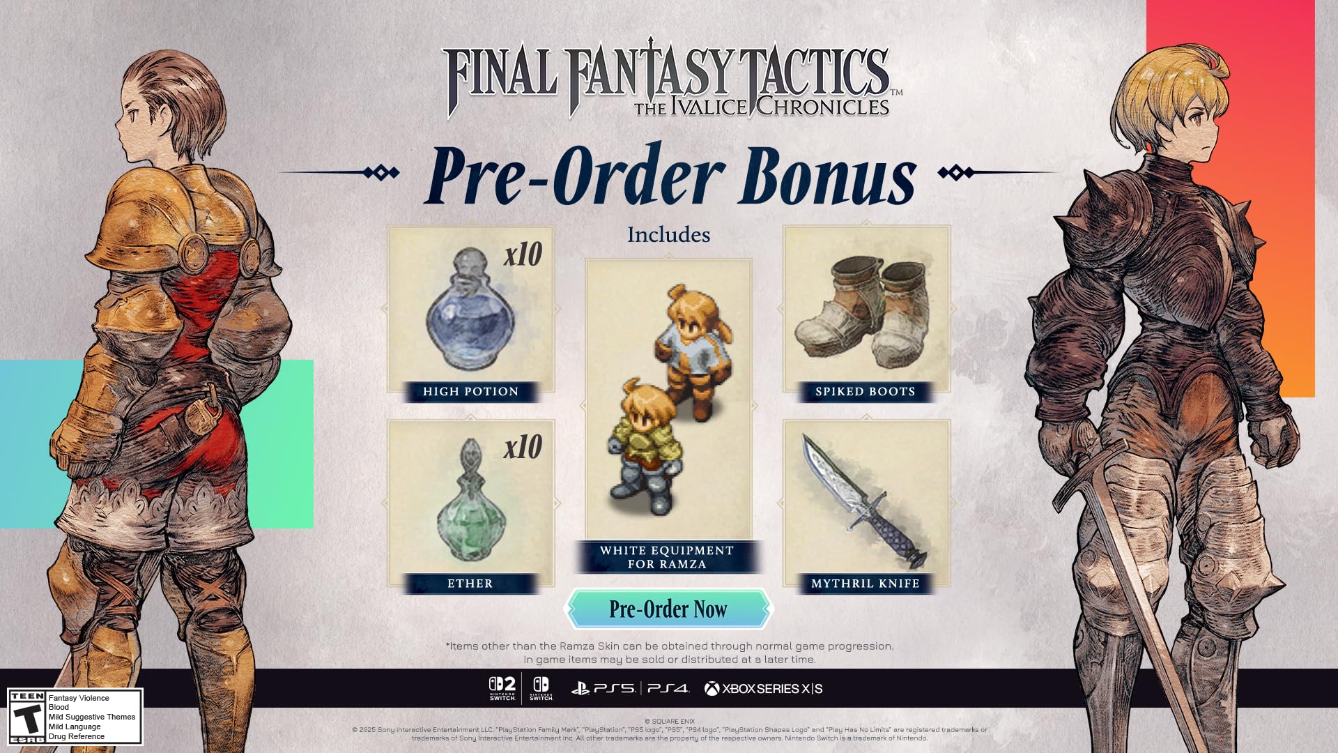 FINAL FANTASY TACTICS –The Ivalice Chronicles– Amazon Exclusive Edition (NSW)