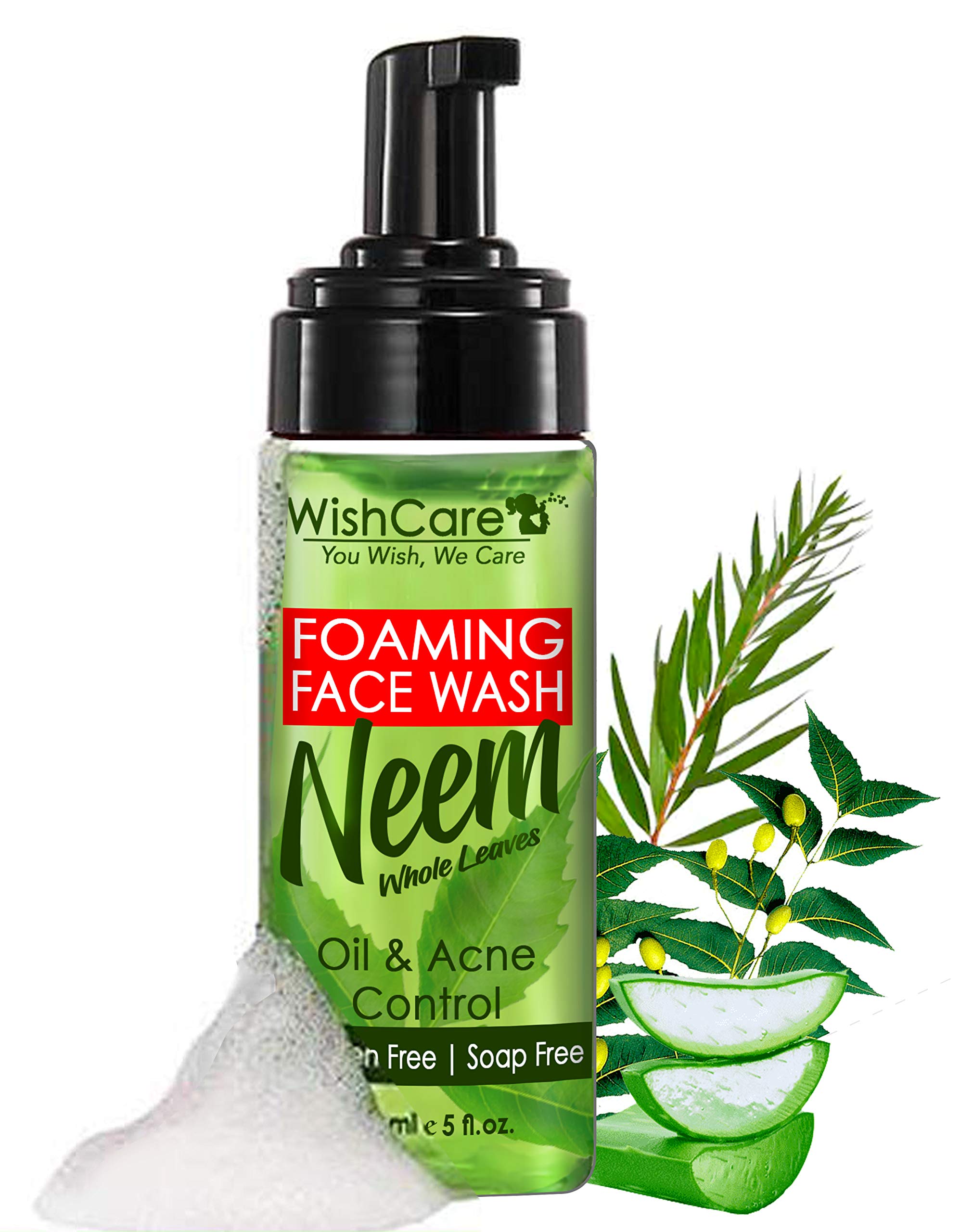 aloe vera leaf face wash