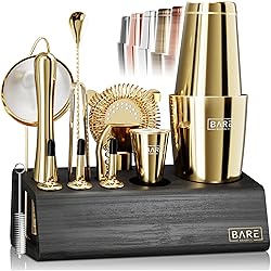 BARE BARREL® Mixology Bartender Kit Bar Set