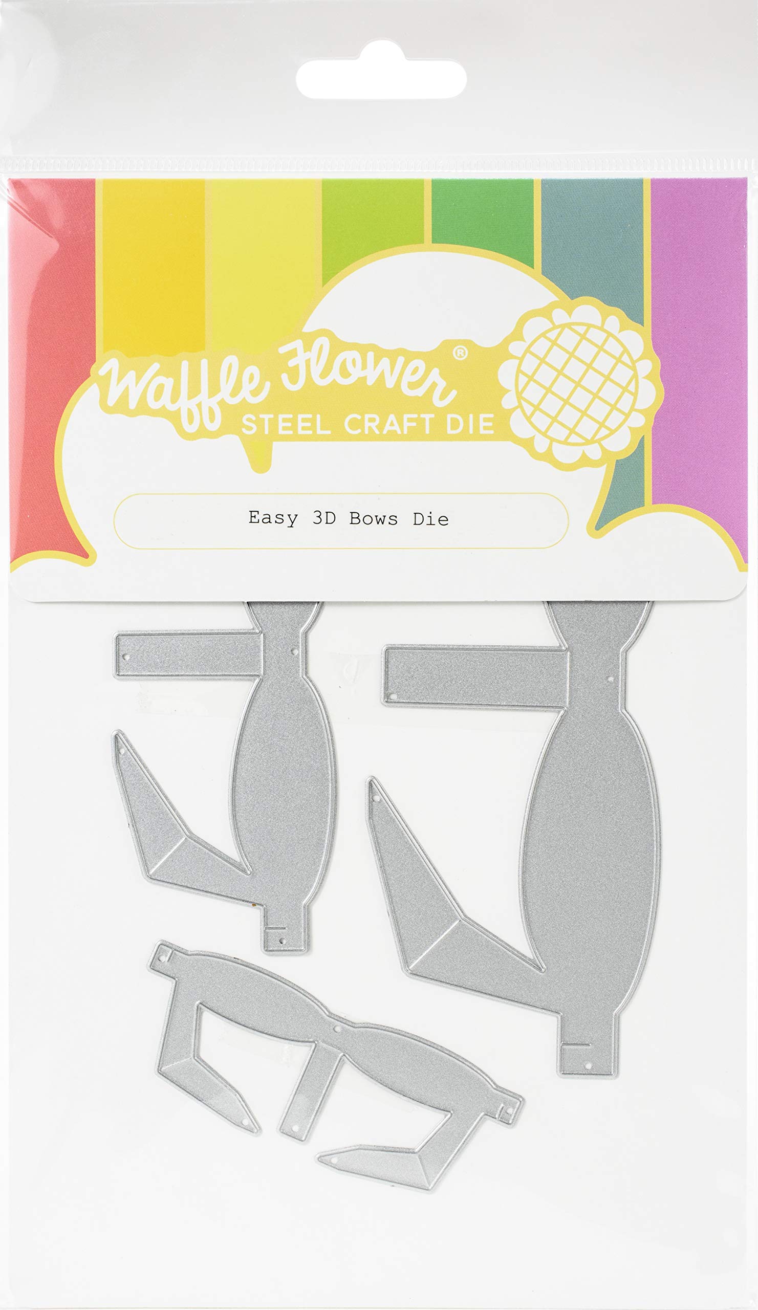 Waffle Flower DIE 3D Bows