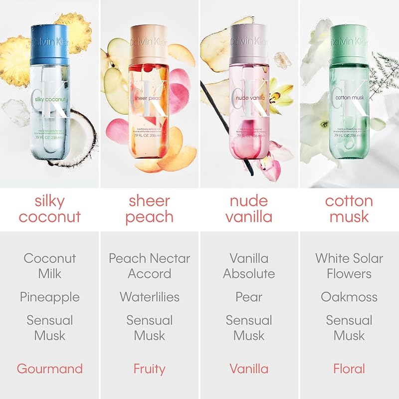 Sheer Peach Duftspray für Körper und Haar
