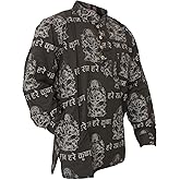 Shopoholic Fashion Mens Light Weight Festive Hippie Shirt