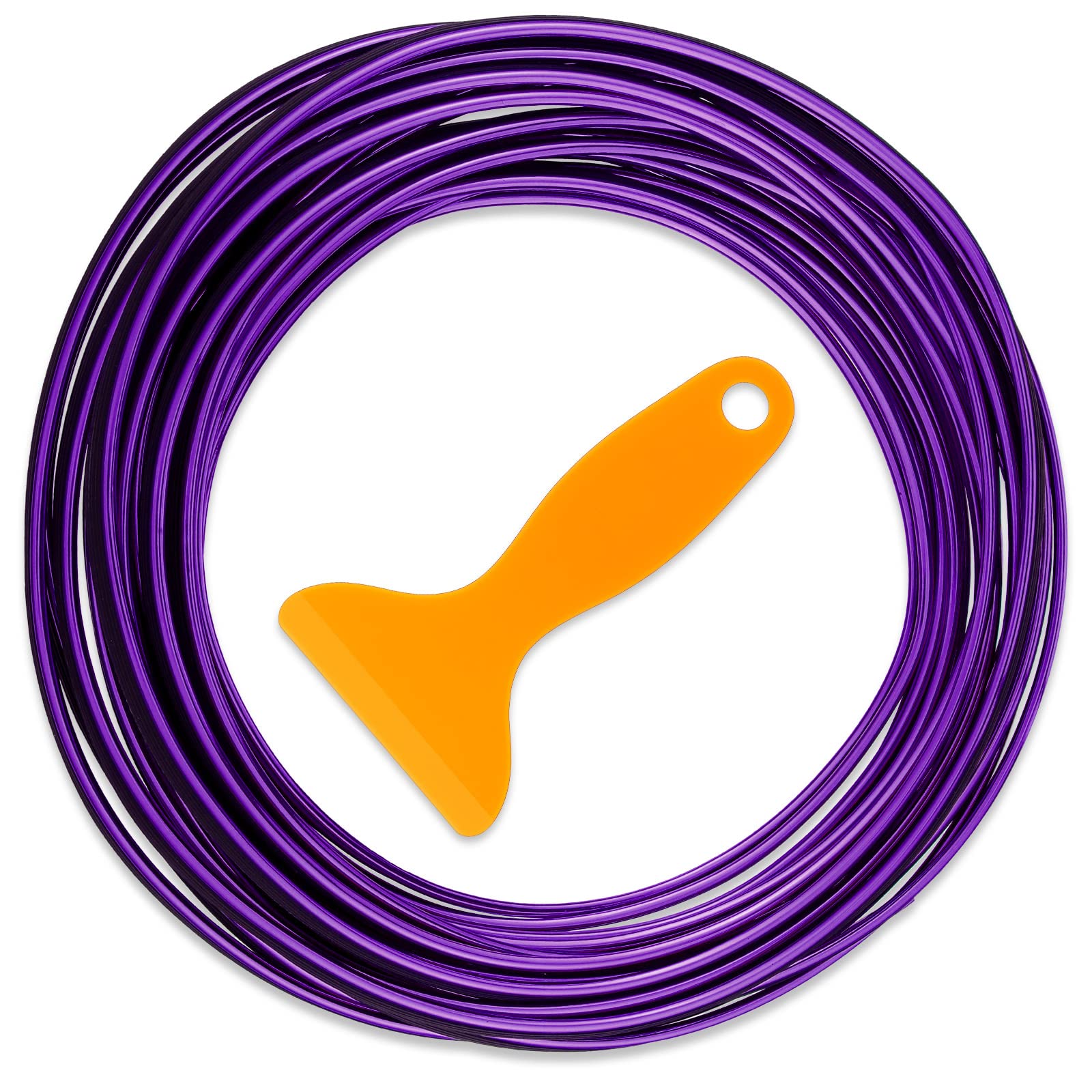 Photo 1 of 32 Feet Car Interior Moulding Trim Strips Universal Car Decoration Pinstriping Filler Insert Strips Dashboard Decorative DIY Flexible Garnish with Installing Tool(Simple Style,Purple)