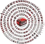 Einhell Power X-Change 18V 2.5Ah Twin Pack Batteries 2 x 2.5Ah view 2