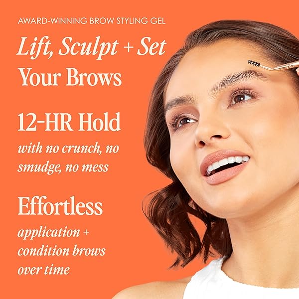 GRANDE COSMETICS BROW LAMINATION GEL | DIY EYEBROW LAMINATION | SHAPES, SCULPTS & SETS WITH 12-HOUR HOLD | CONDITIONS & NOURISHES FOR HEALTHIER LOOKING BROWS