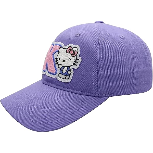 Hello Kitty Bonnet Bonnet Femme Adulte Manchette Tricot Bonnet avec Pom, Bonhomme de Neige, Rose, Taille unique, Rose, Taille Unique