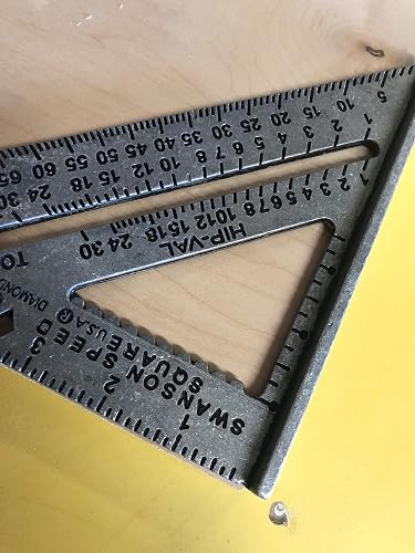 Carpenter Square Swanson 7-Inch Aluminum Speed Square - Carpenter's ...