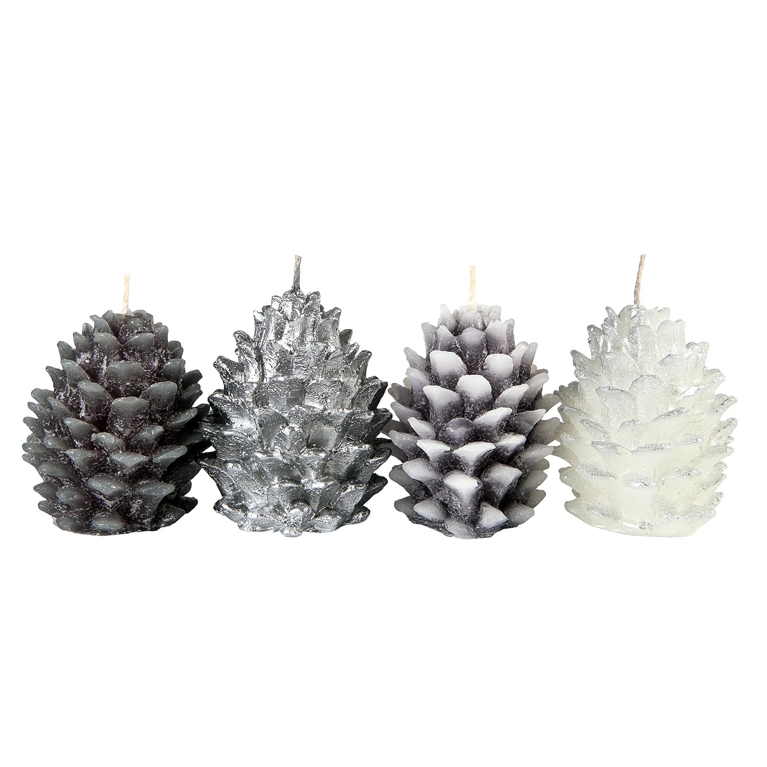 Best Candle Atelier ‘Metallic Silver’ Handmade Candles Fragrancefree