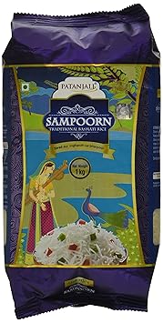 Patanjali Sampoorn Traditional Basmati Rice, 1kg