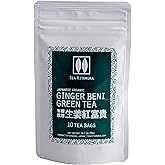 Organic Japanese Ginger Beni (Shoga Benifuki) 10 Tea Bags by Tea Kitamura