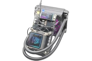 New Bitaxe Miner NerdQaxe++ Hydro Rev 6.1 6T 100W BTC Miner 2.4G WiFi 16.5 J/TH Crypto Machine, Quiet Open-Source Mining Mach