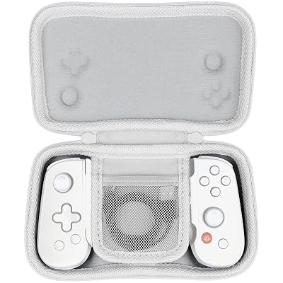 Aenllosi for Backbone One Mobile Gaming Controller Hard Carrying Case, White (Case Only) [nintendo_switch]