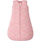 Looxii Baby Sleep Sack 6-12 Months 2.5 TOG Baby Wearable Blanket, Cotton Quilted Infant Toddler Sleeping Bag 2-Way Zipper Warm Toddler Sleep Sack for Winter
