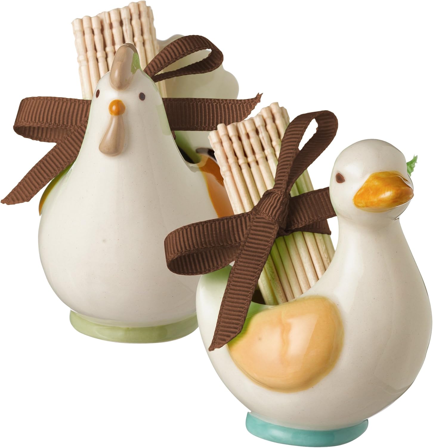 Grasslands Road Ceramic Spring Meadow Hen and Duck