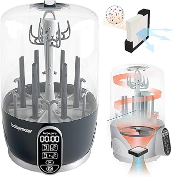 dry bottles after sterilization