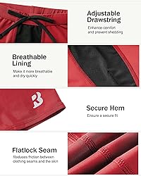 Roadbox Boys' Competitive Swim Jammers, Quick-Dry