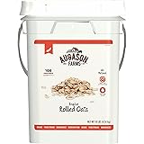 Augason Farms Regular Rolled Oats Emergency Food Storage 10 Pound Pail