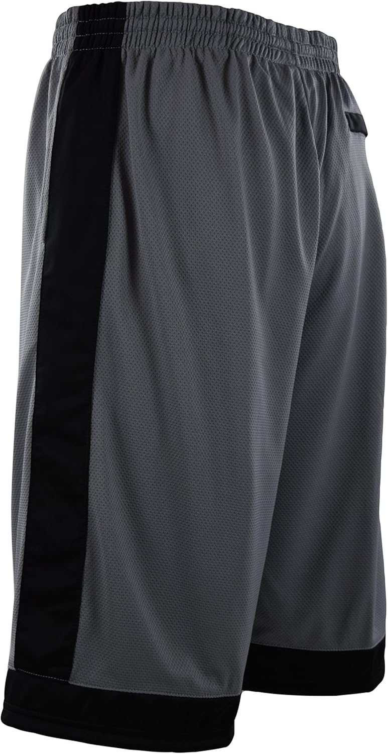 ChoiceApparel Mens Solid Color Basketball Training Shorts with Pockets and Drawstring: Clothing