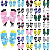 Suhine Employee Appreciation Gift Socks Bulk Best Team Socks Thank You Gifts for Staff Coworker Teacher Women Men