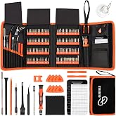 STREBITO Precision Screwdriver Set 142-Piece Electronic Repair Tool Kit | 120 Bits Magnetic Repair Tool Kit for iPhone, MacBook, Computer, Laptop, PC, Tablet, PS4, Xbox, Nintendo, Game Console